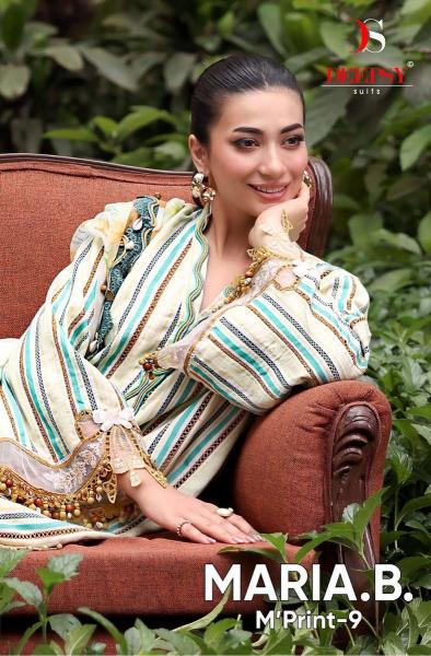 Deepsy suits maria b mprint vol 9 wholesale dress material market in mumbai dadar